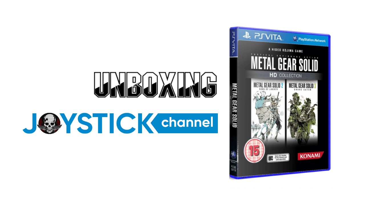Metal Gear Solid HD Collection (PS Vita) Розпаковка